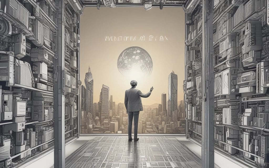 white and black abstract painting