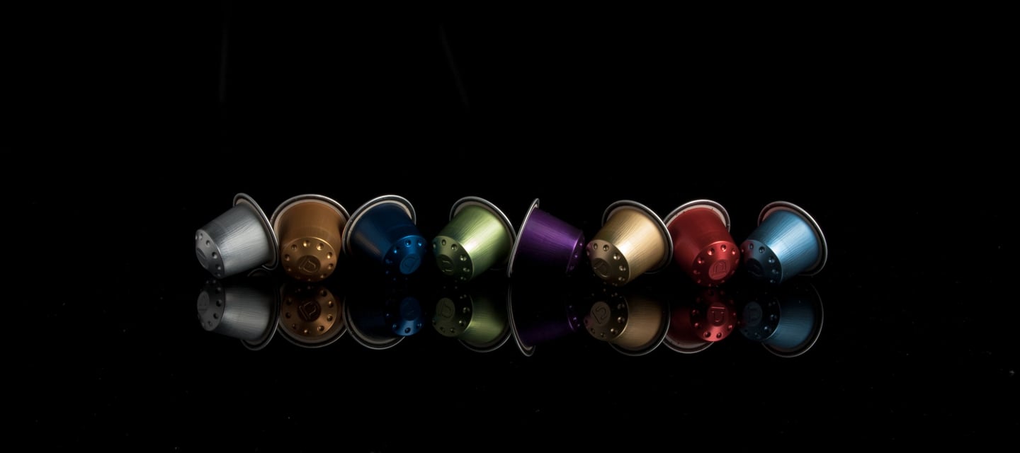 Real Coffee premium aluminum coffee pods with rich aroma