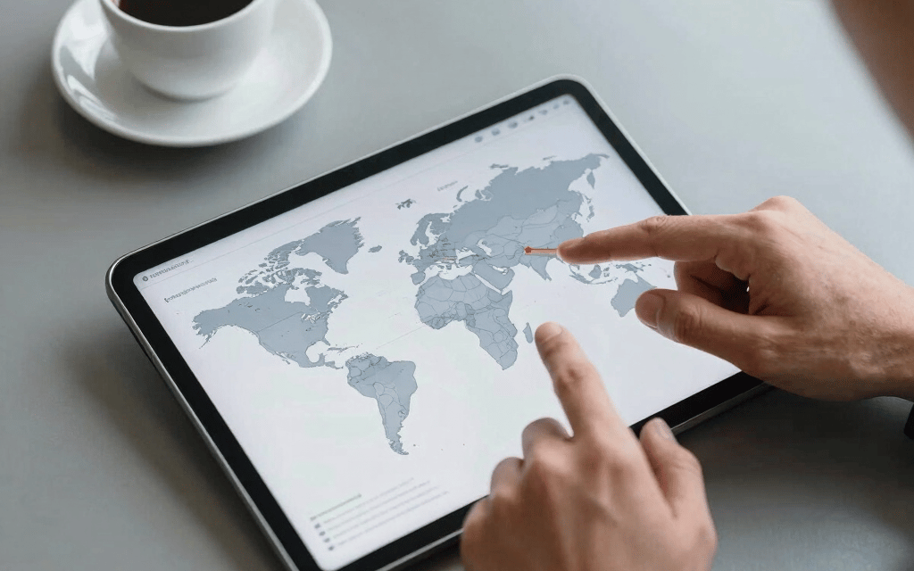 export market research and international buyer identification process