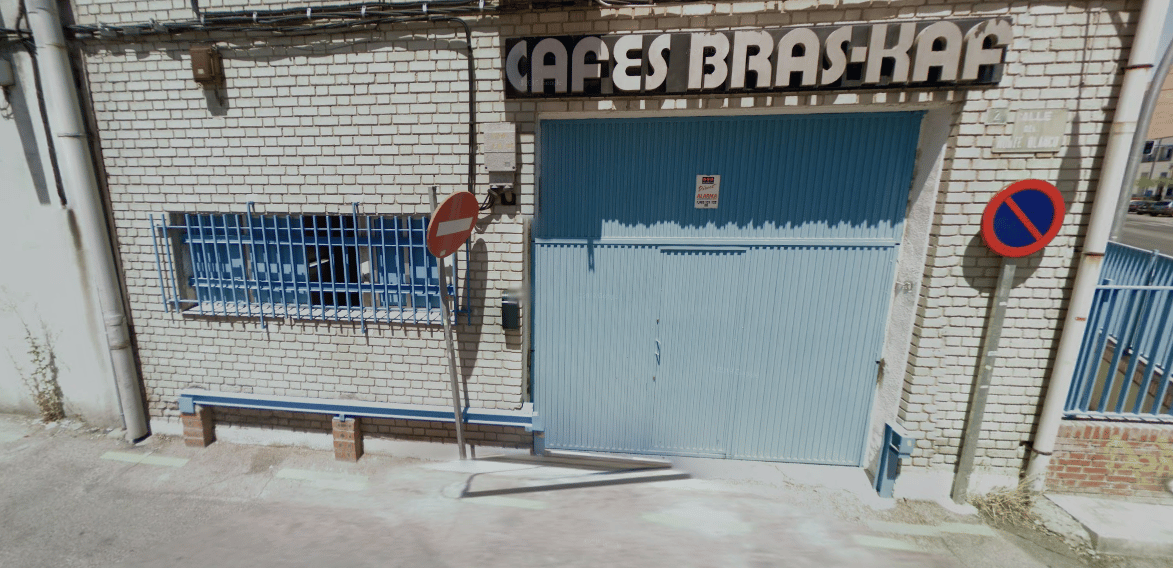 Imagen del tostadero Cafés Bras-Kaf en 2009