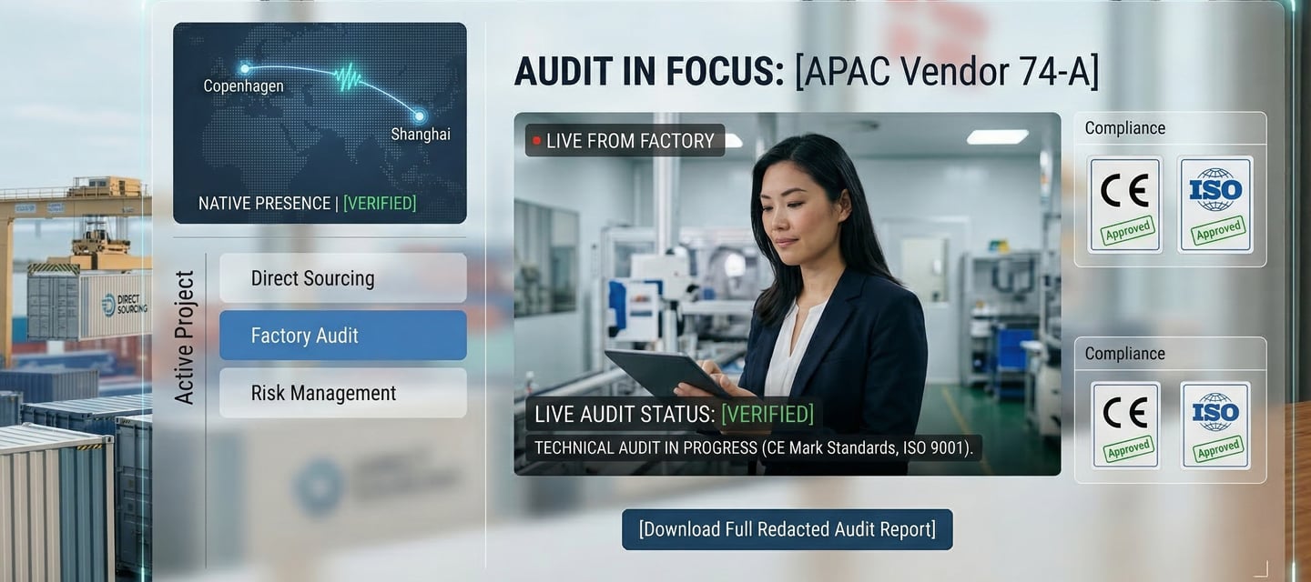 On-site technical vendor audit at an automated machinery factory in China for EU industrial client