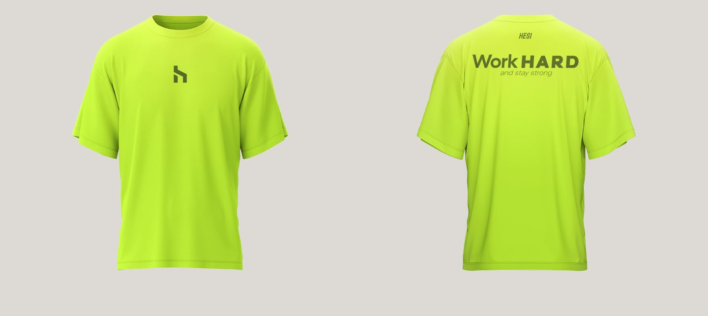 Camiseta verde HESI