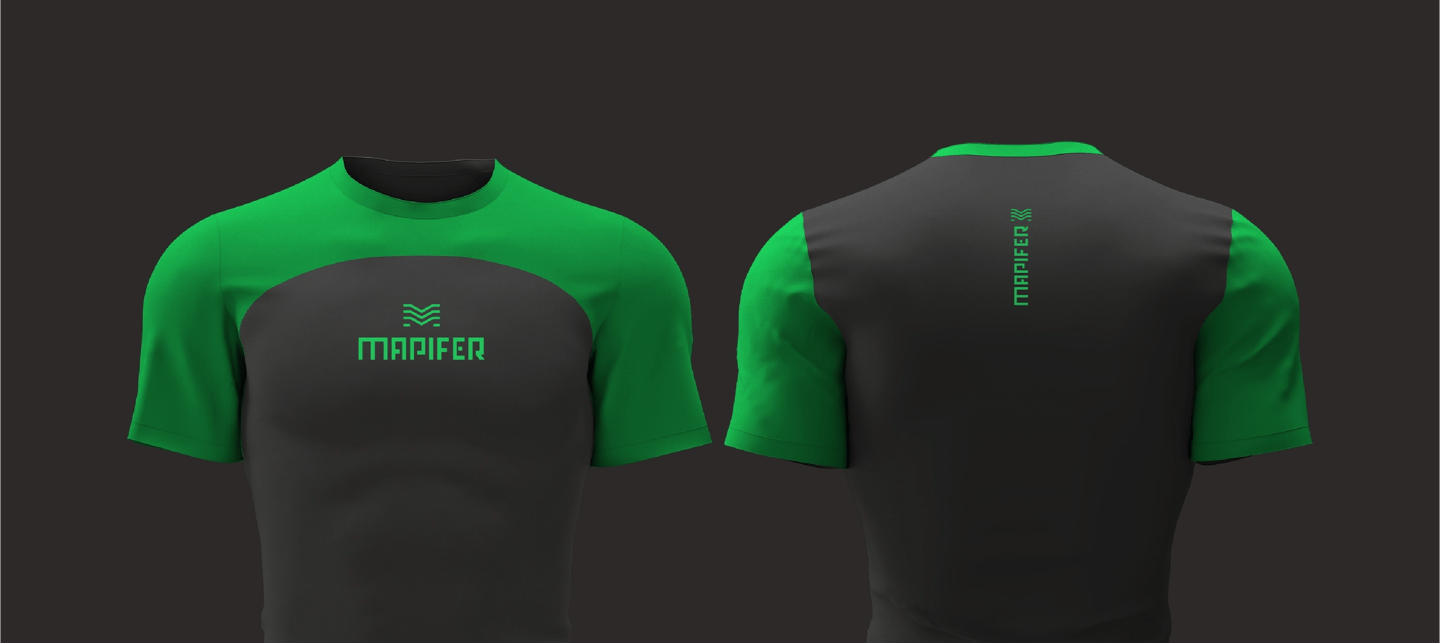 Camiseta esportiva Mapifer