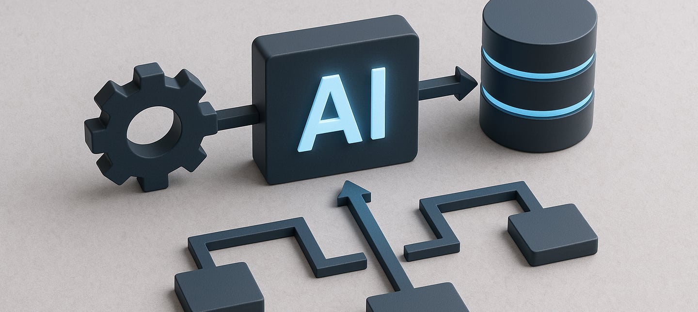 AI integration concept for efficient system connectivity