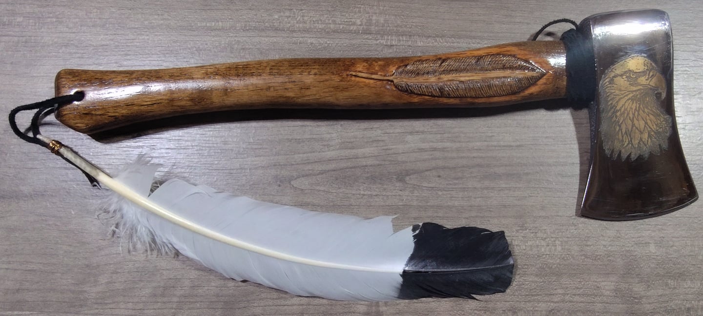 Decorative artisan ax