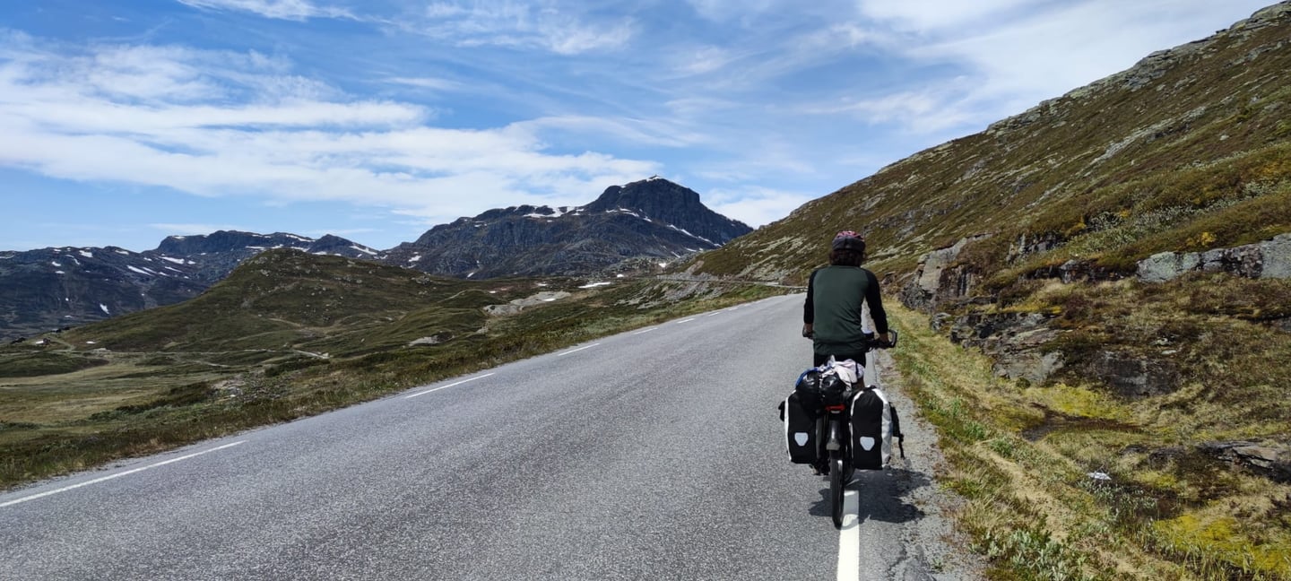 Rami als fietsenmaker onderweg op vakantie