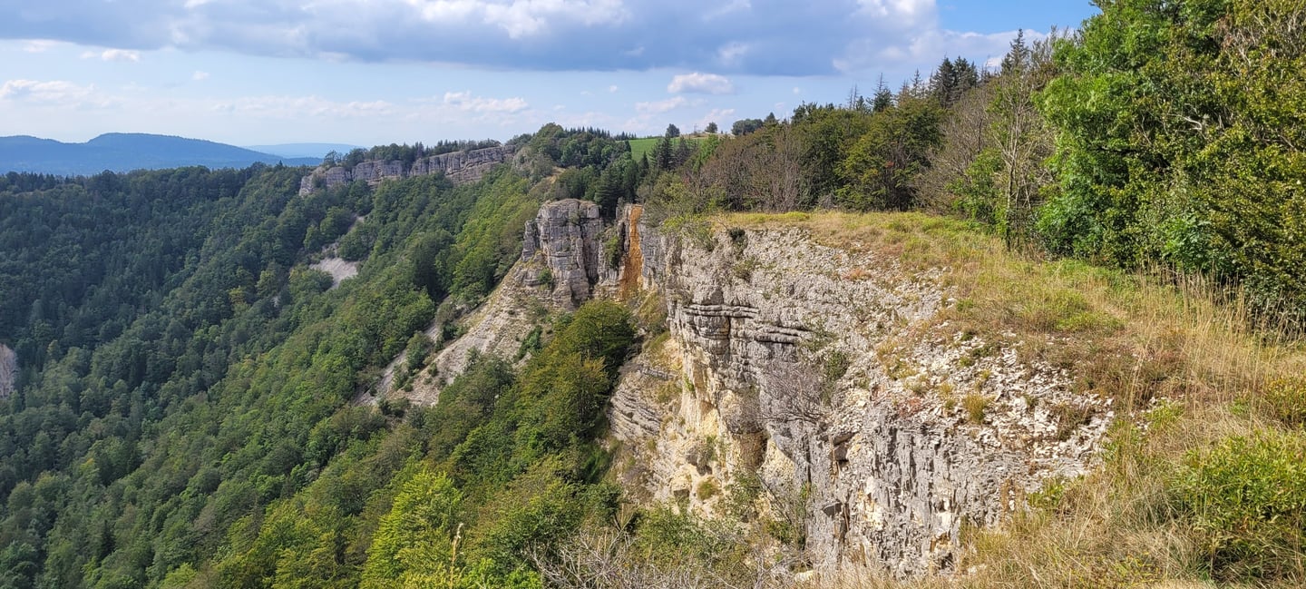 La Combe d'Orvaz, proche de l'élevage