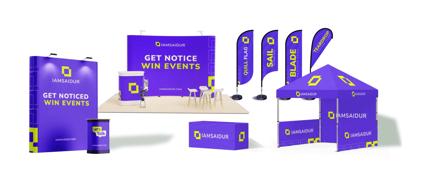 tradeshow banner, tent, gazeboo,flag canopy,table cloth, teardrop, feather flag
