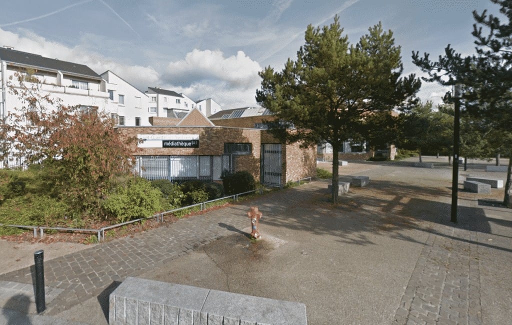 TRAPPES, 1 Place de la Médiathèque, 78190 Trappes - © Capture d’écran / Google Street View