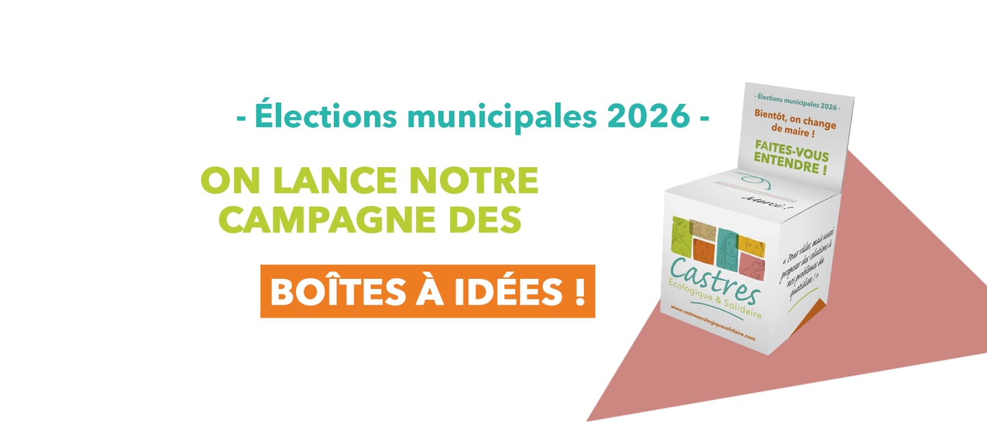 a box of election campaign campaign with a box of election campaign