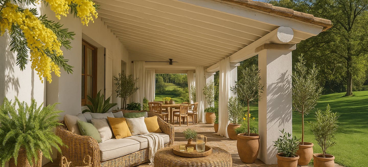 Porche Villas Terrazas de la exotica