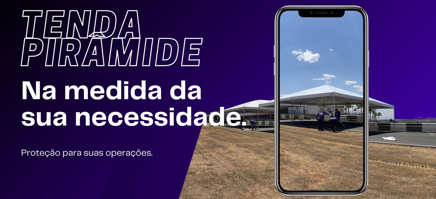 "União Tendas Resolve: Desafio do Canteiro de Obra, Armazenamento e Eventos." 