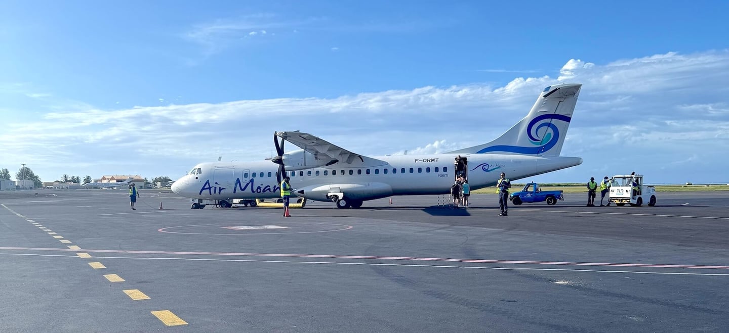 Conrad Resort Bora Bora domestic flight transfer