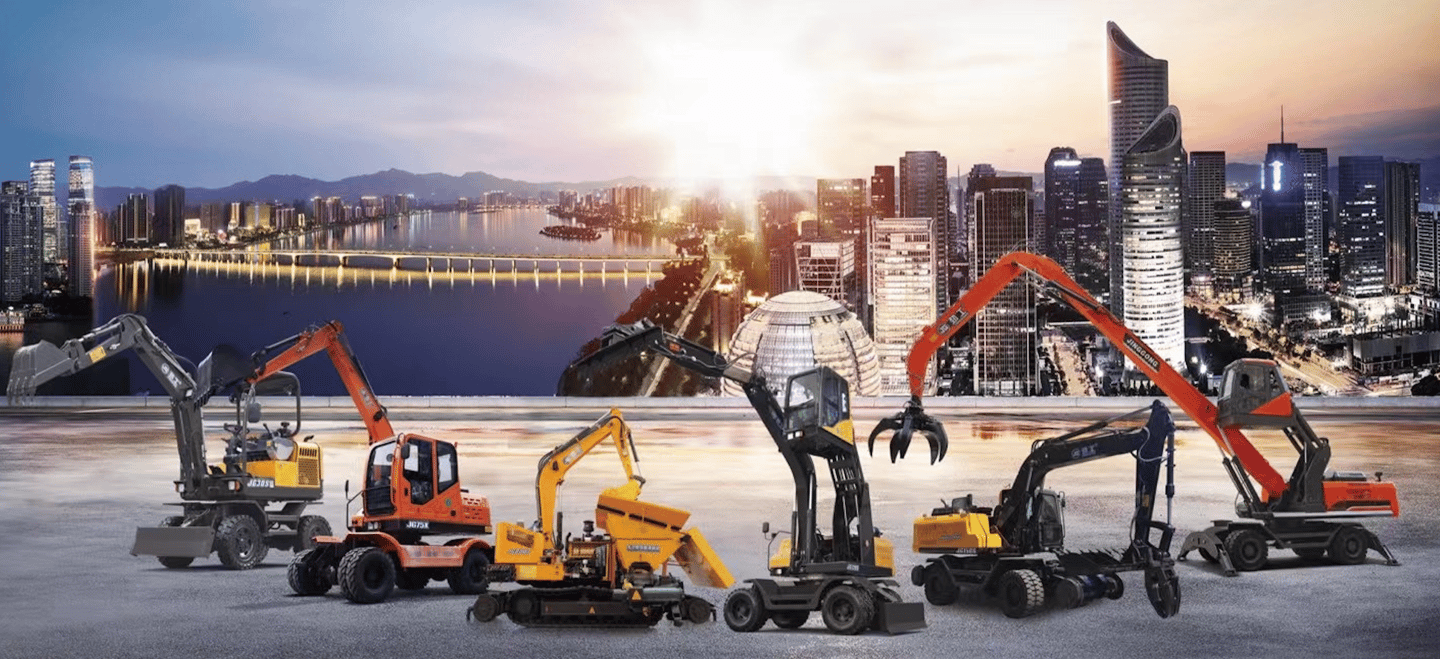 Wheel excavators and customized machinery manufacturer in China 