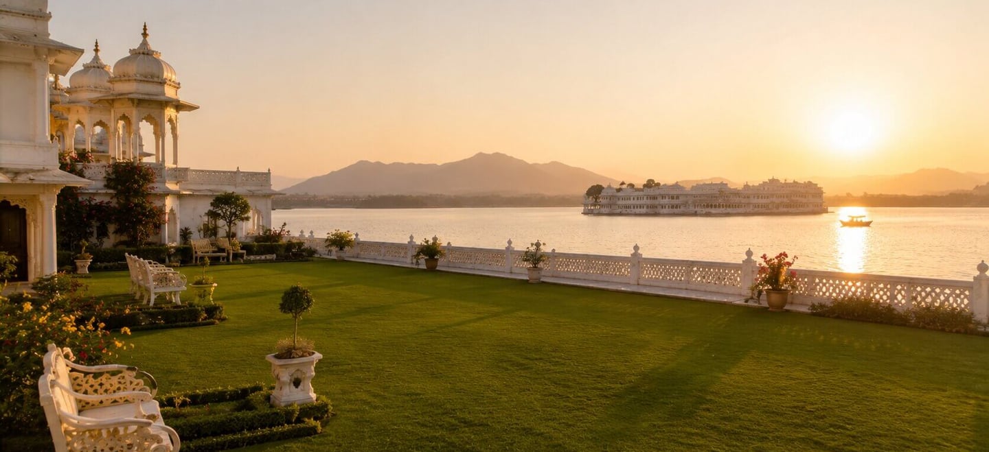 King size experiences at lake palace luxury hotel in Udaipur-India