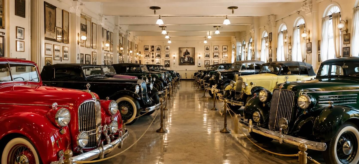 Vintage Car Museum in Udaipur, Rajasthan, India