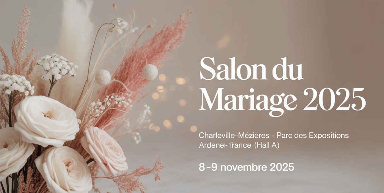 Salon du Mariage 2025 – Charleville-Mézières (Parc des Expositions, 8–9 novembre 2025