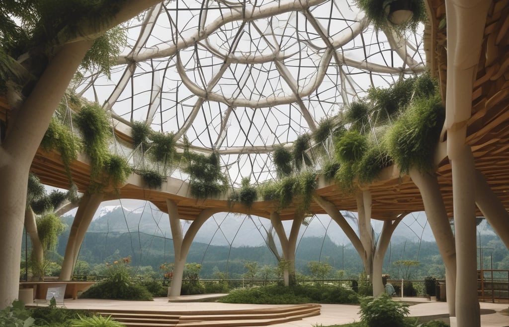 a circular structure with a circular structure and a circular structure