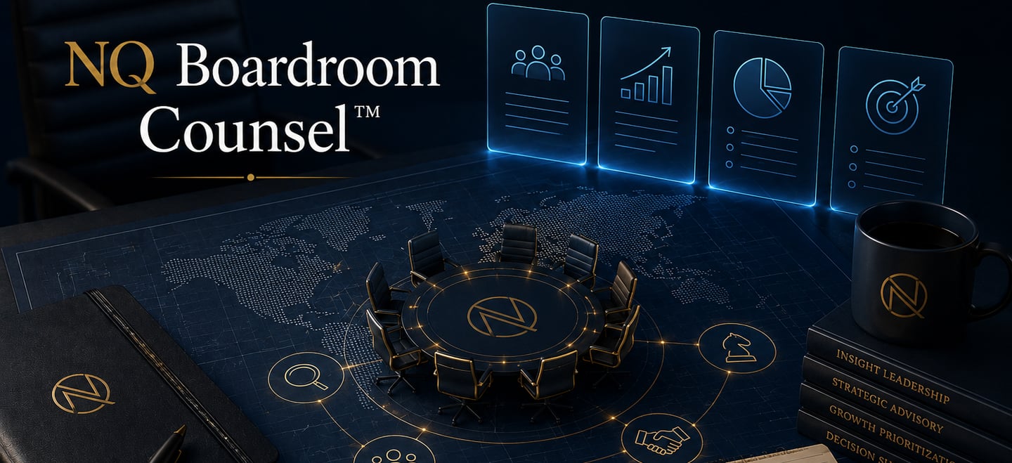 NQ Boardroom Counsel - Senior Research Leadership and Strategic Advisory Support