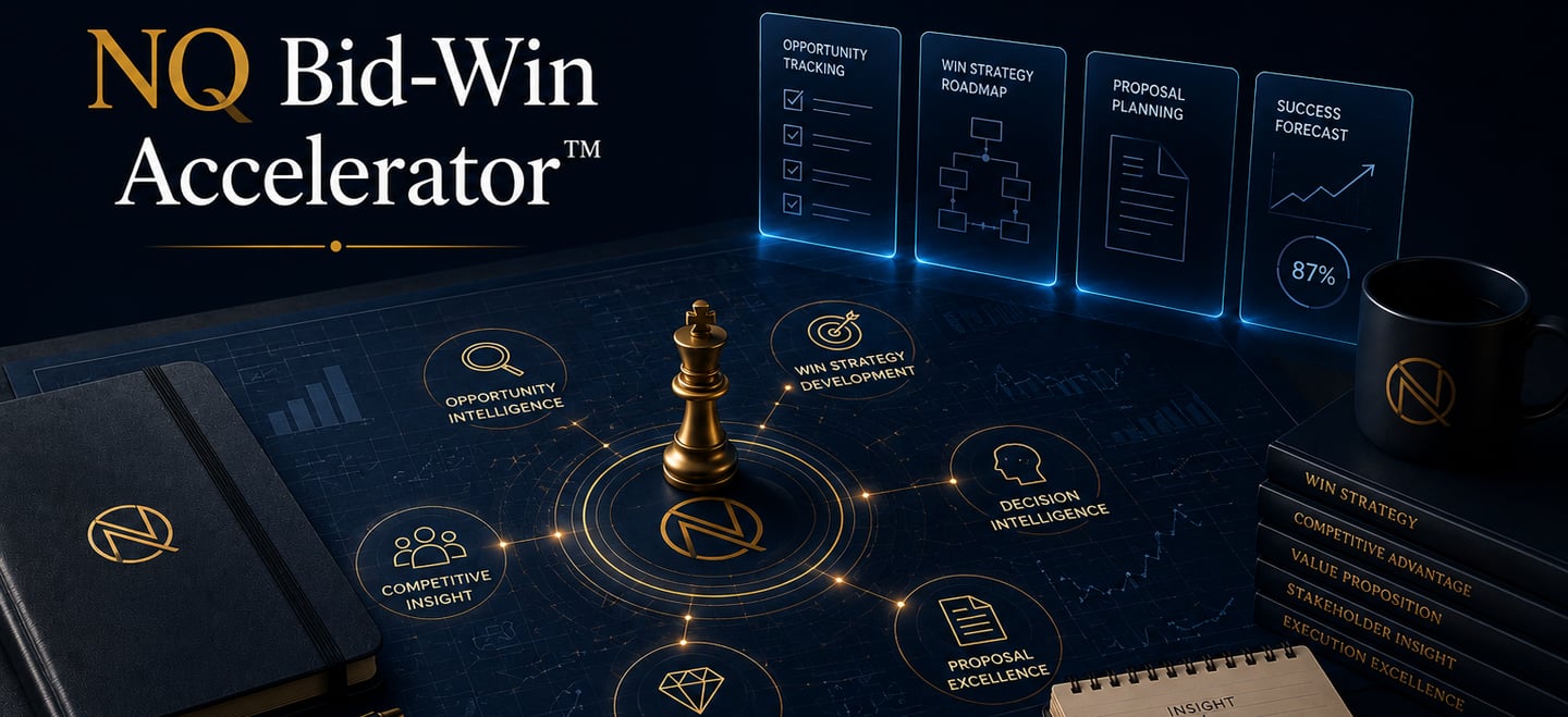 NQ Bid-Win Accelerator - RFP Responses and Research Proposal Strategy Frameworks