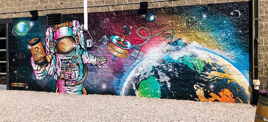 Boulder Beer Company Wall Mural