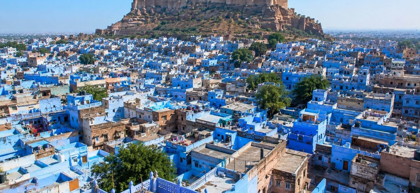 Blue City India Rajasthan - Jodhpur