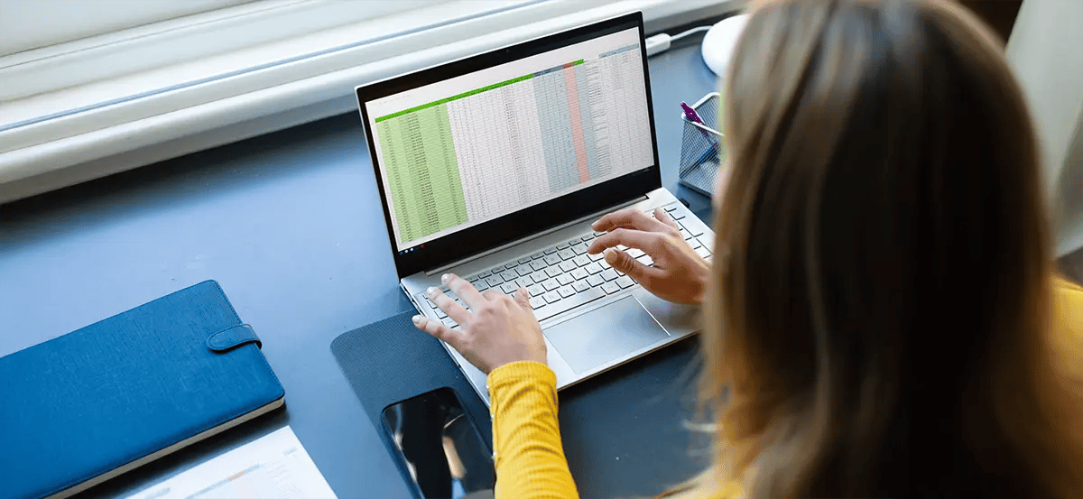 Trabajo en excel en OTEC