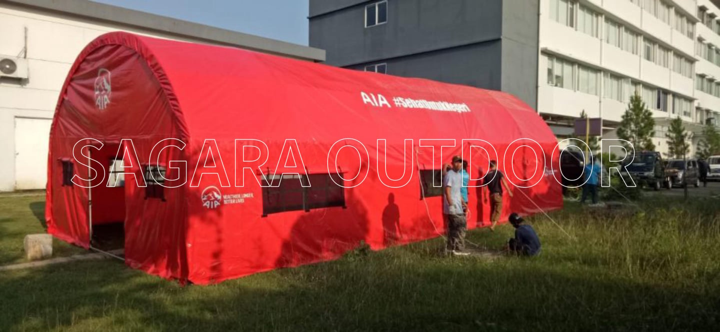 pabrik tenda pengungsi