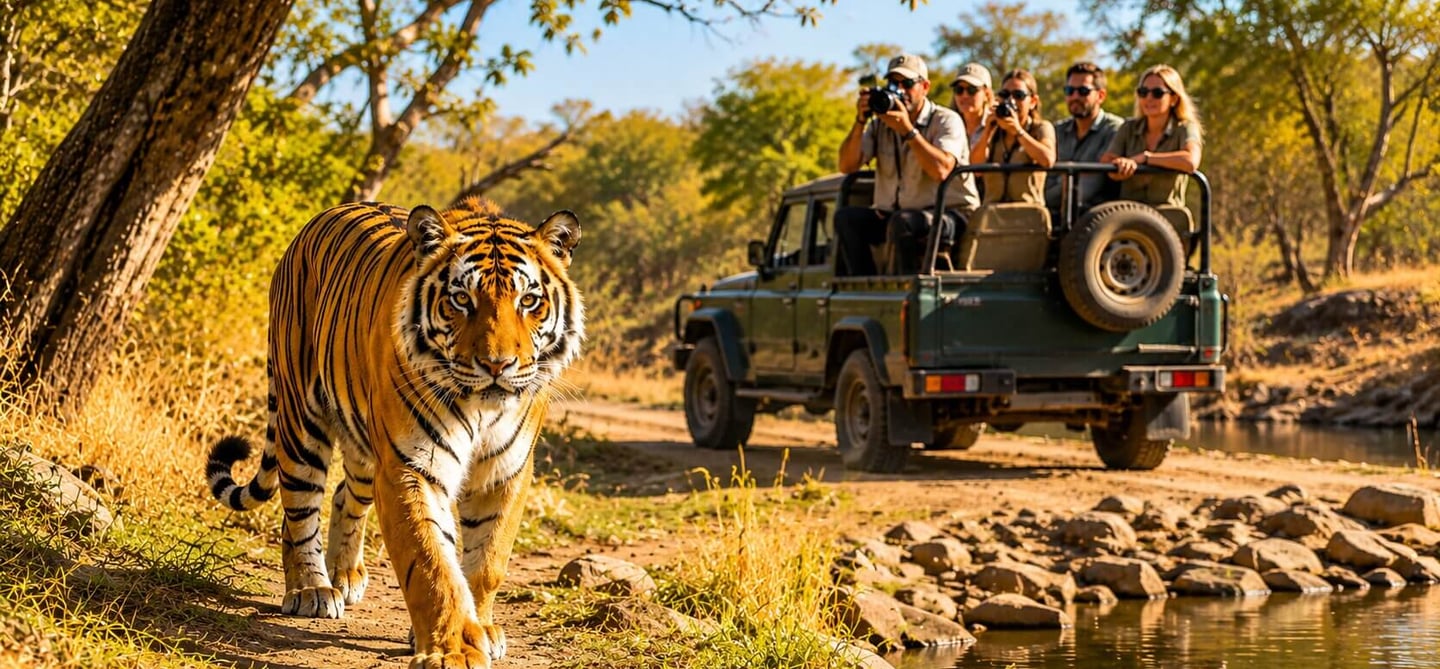 Tiger Safari Tour in Ranthambore Tiger Reserve