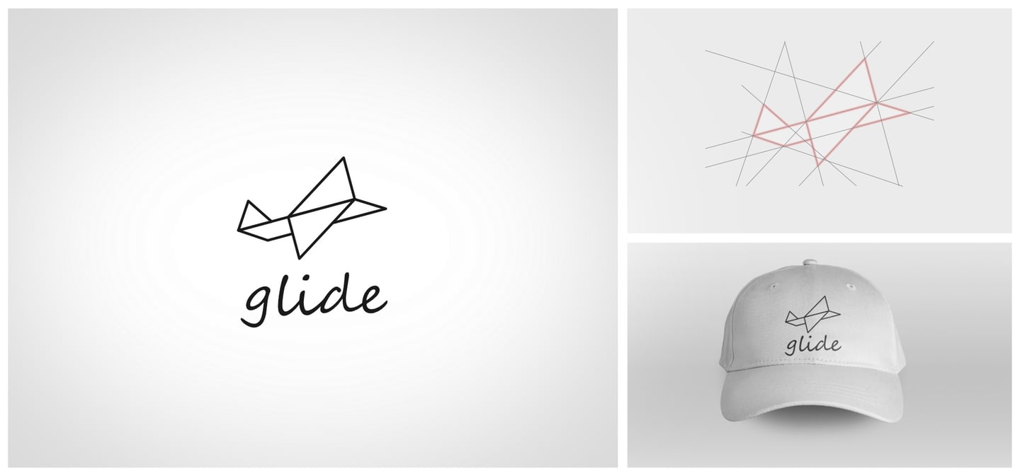 Glide logo design