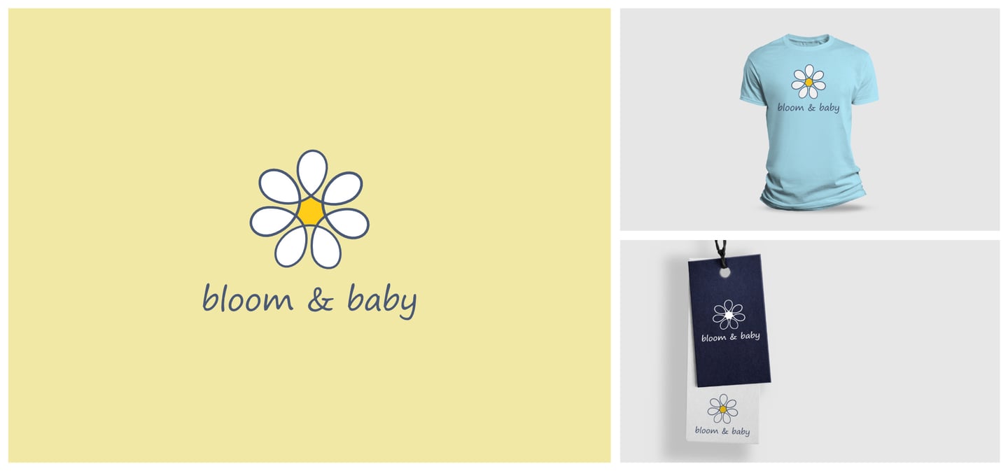 Bloom & Baby logo design