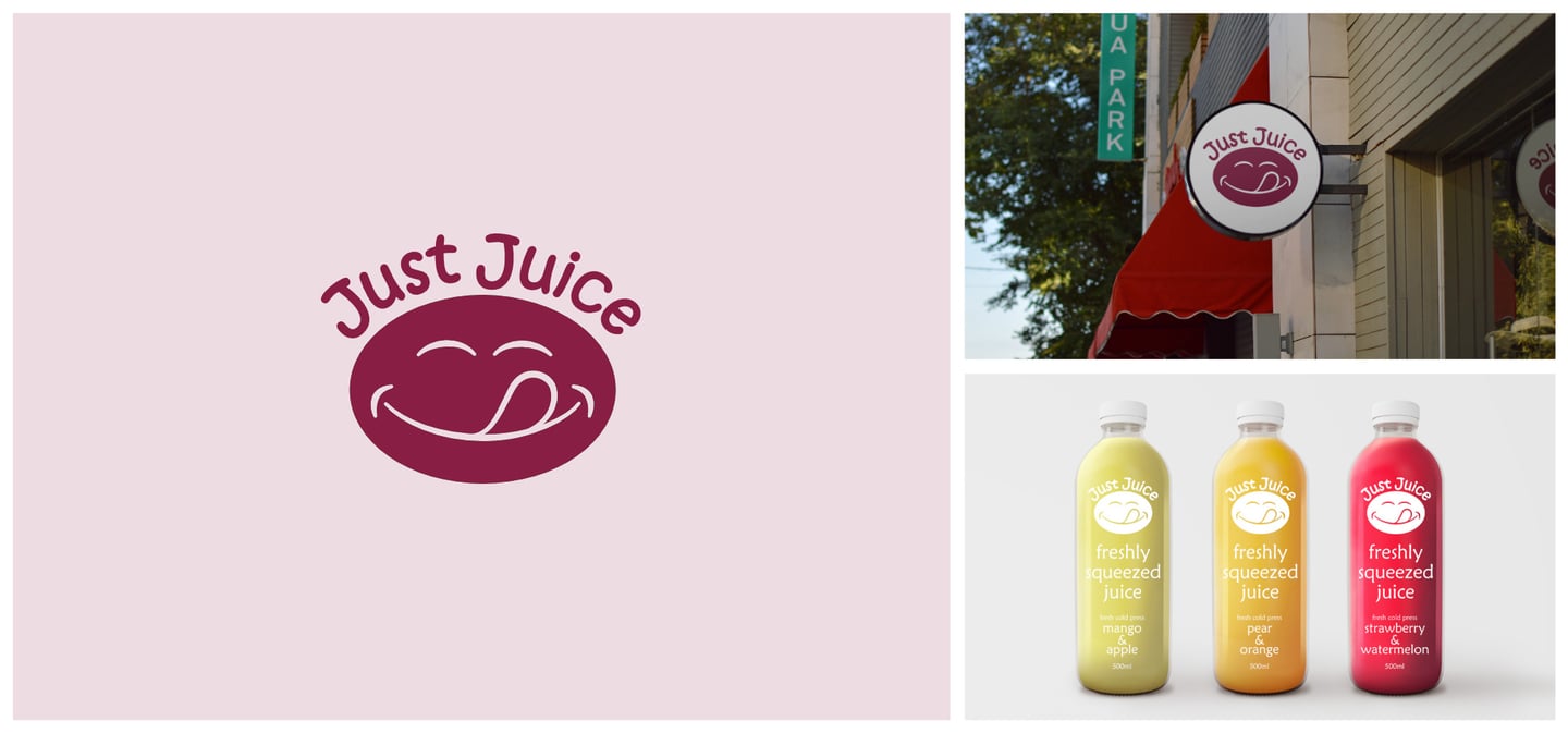 Just Juice logo design