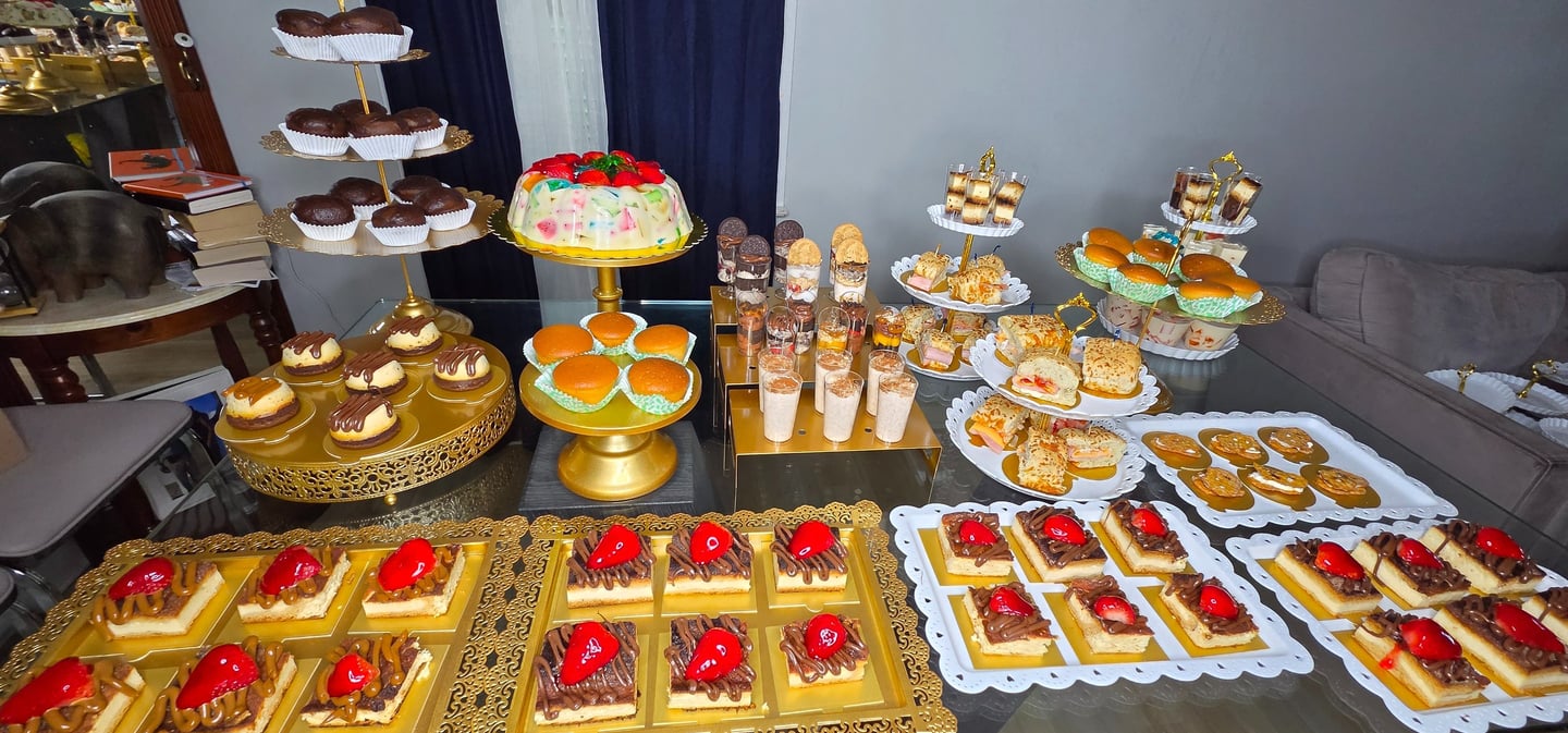 MESA DE POSTRES ARTESANALES