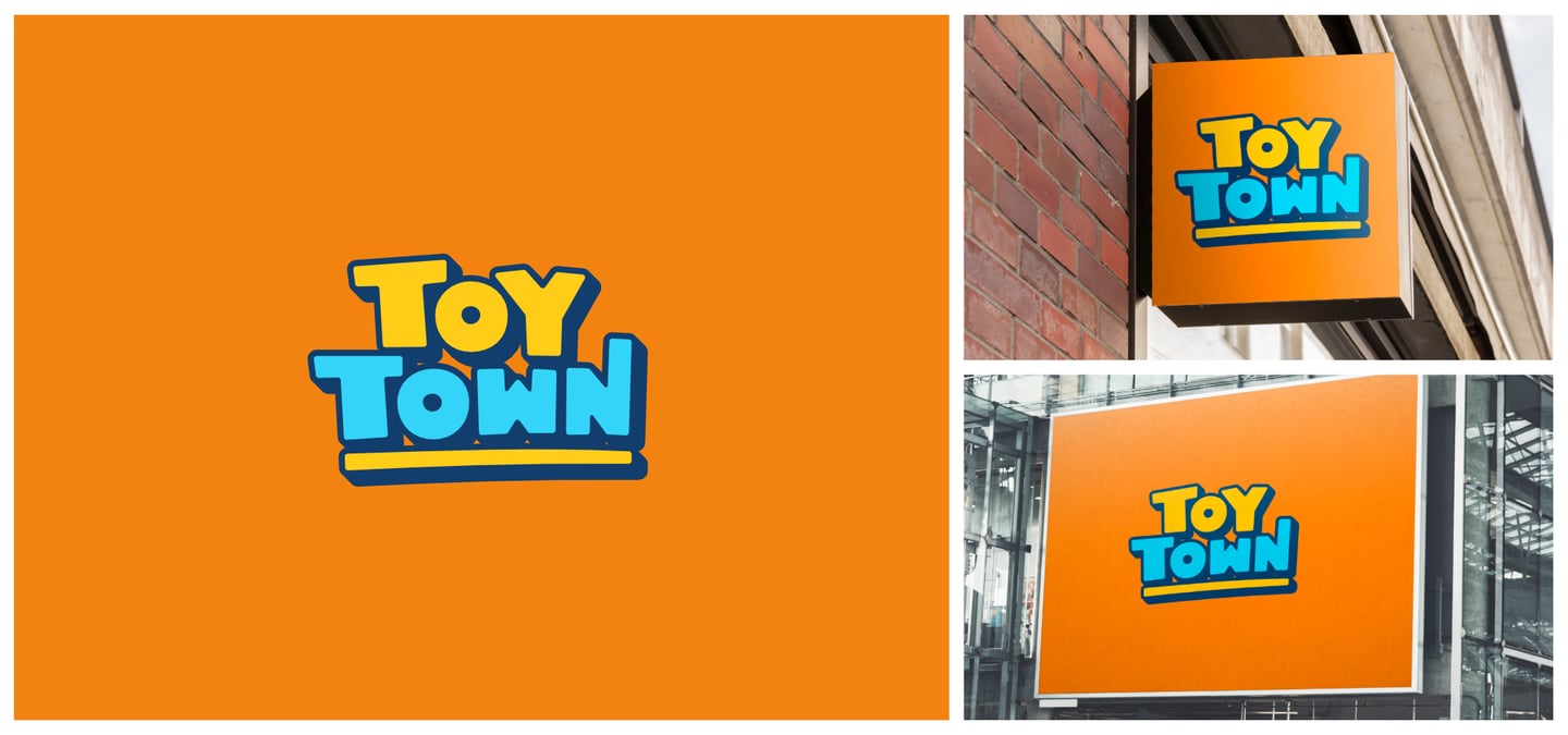 Toy store logo design