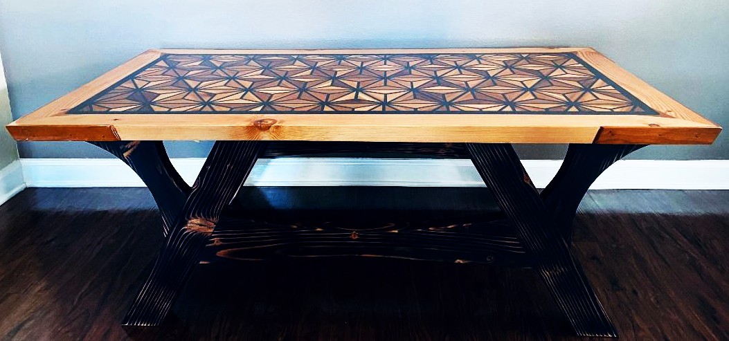 This product is manufactured to orde Wood And Epoxy  coffee table. Indoor & Outdoor.