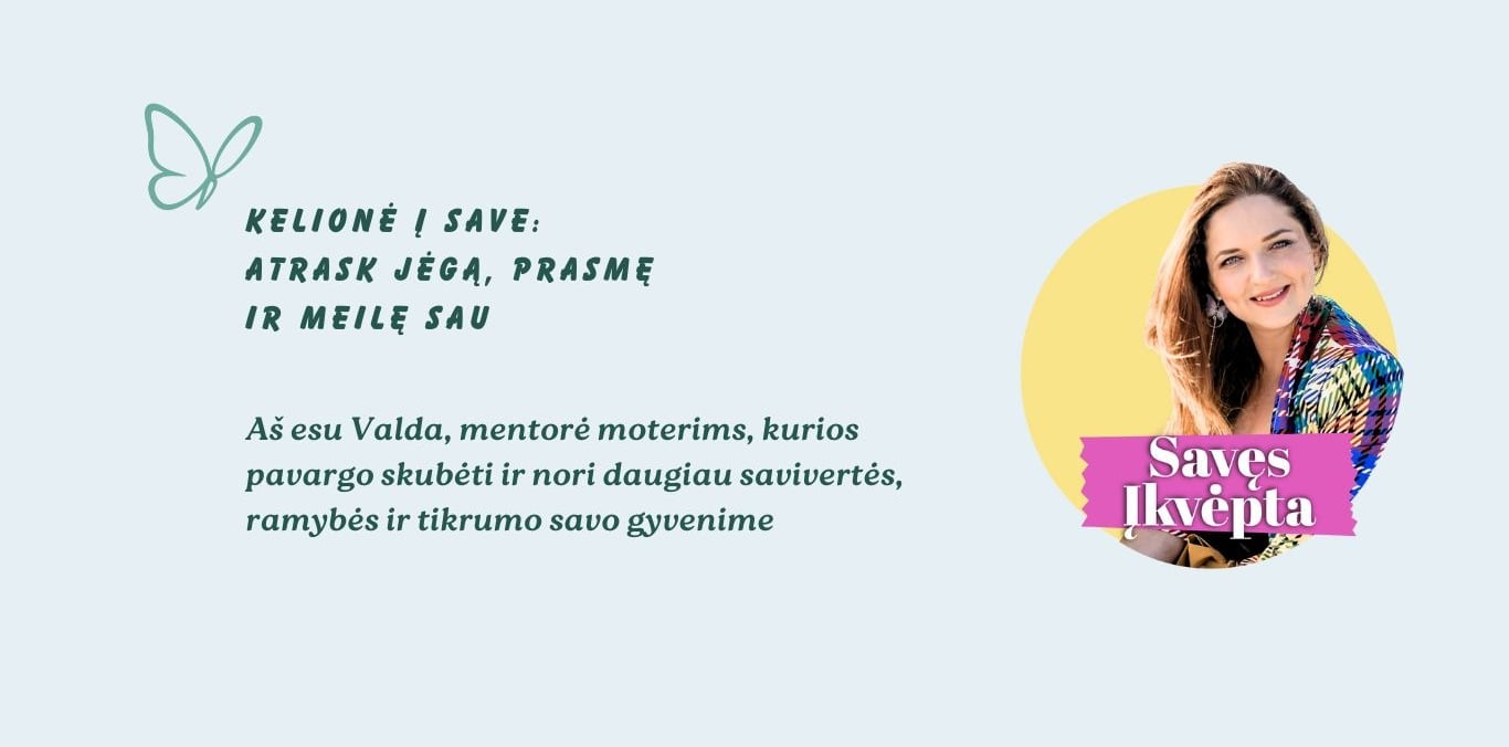 a woman with a smile on her face and a yellow background