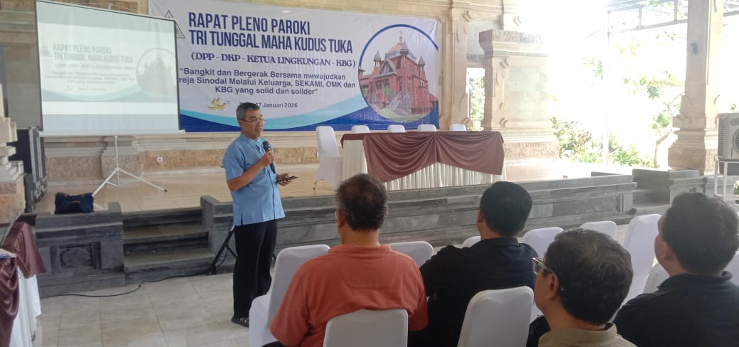 RP. Paskalis Nyoman Widastra, SVD Pastor Paroki Tritunggal Mahakudus Tuka