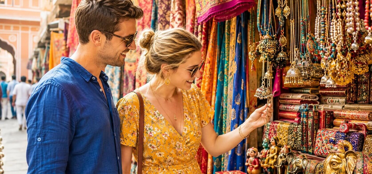 Shopping Handicrafts in Jaipur