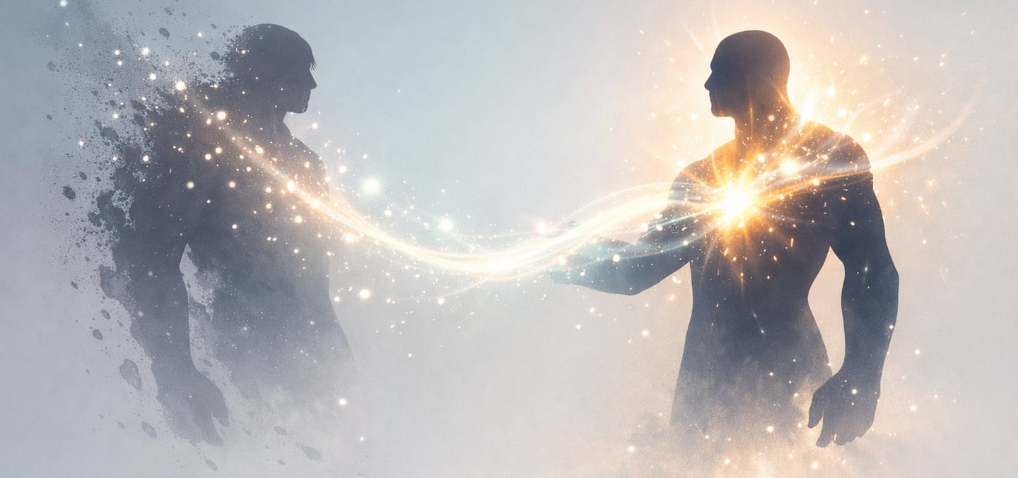 Arte Conceitural da Tranferencia de Poder de Titã em Attack on Titan