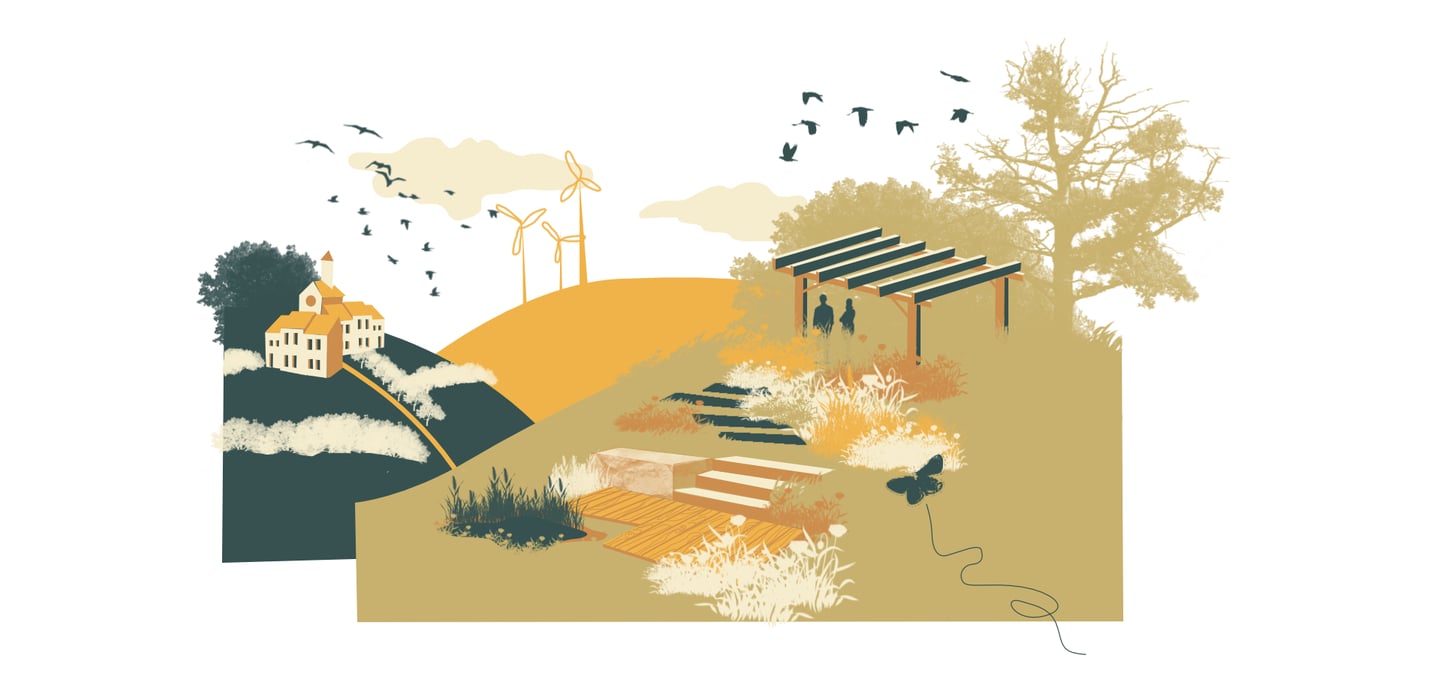 Jardin, espaces collectifs, territoire, énergies renouvelables