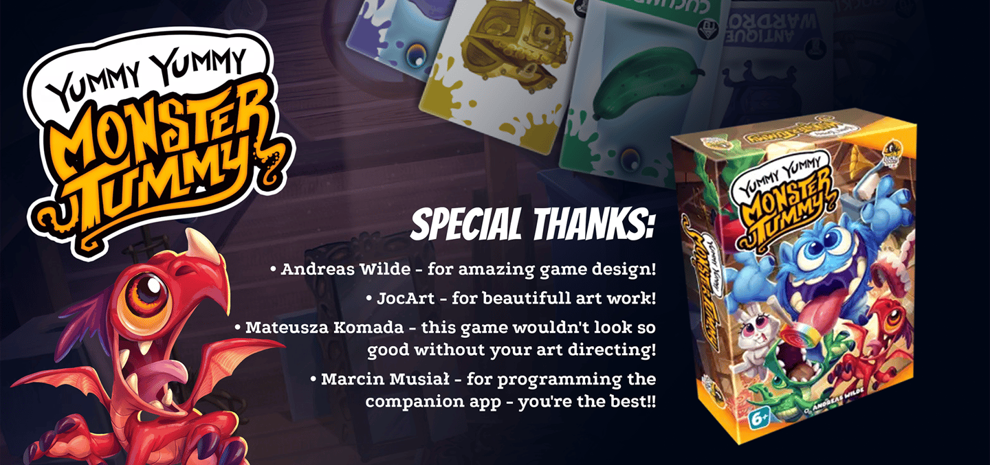 Special Thanks to Andreas Wilde, JocArt, Mateusz Komada, Marcin Musiał