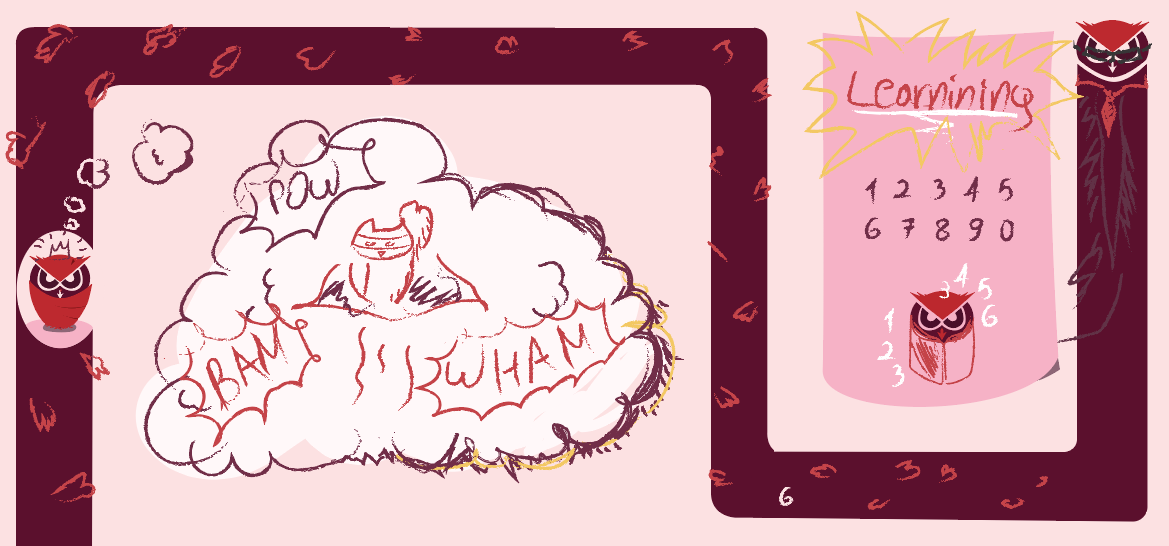 A piece of Hooty's book