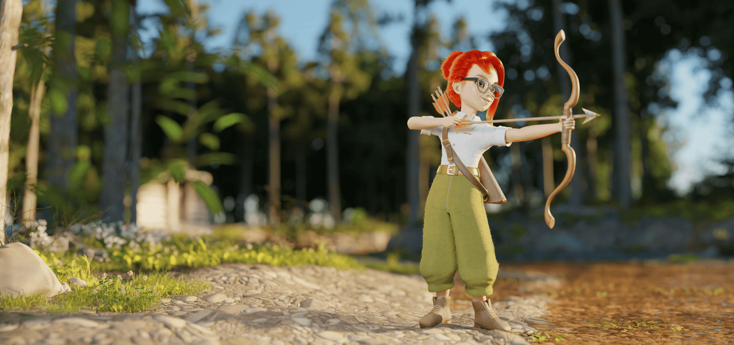 mascote 3D personagem 3D