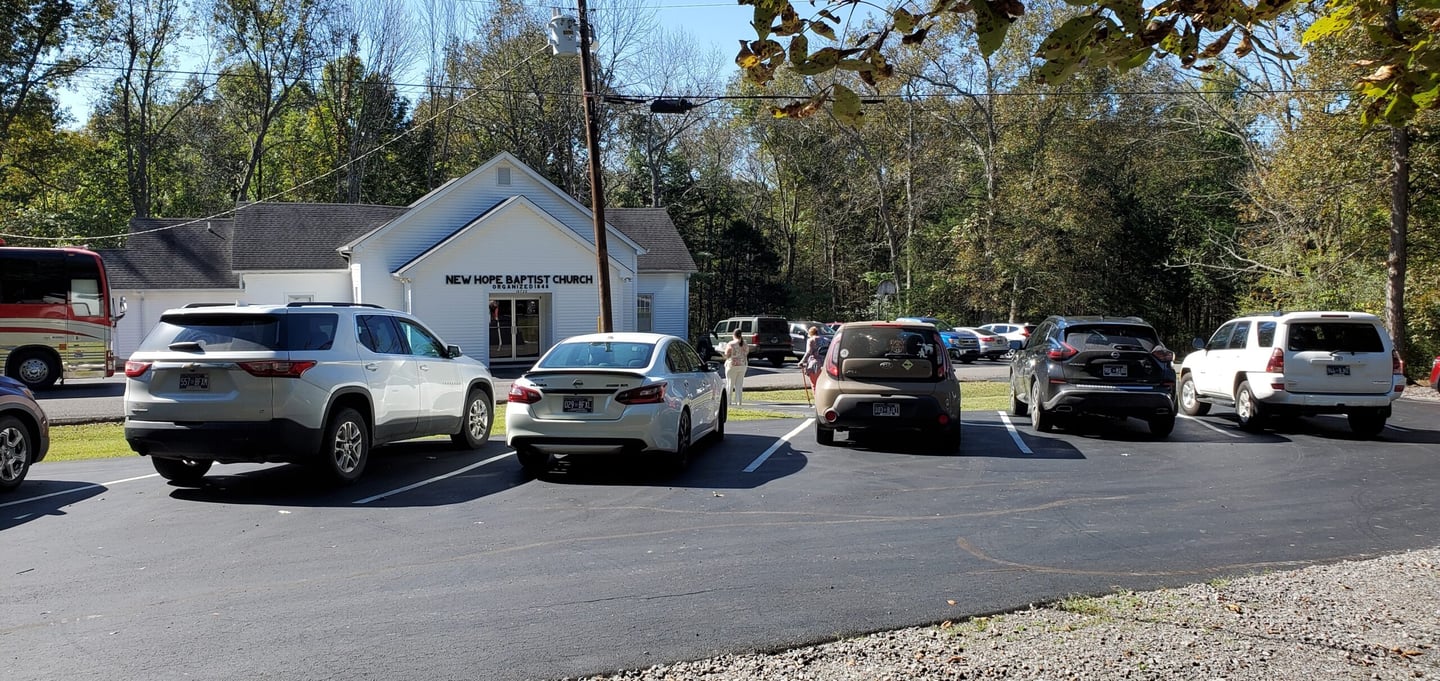 New Hope View from Parking Lot