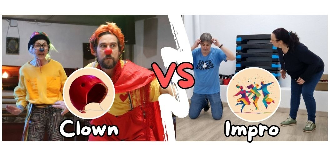 Clown contemporáneo vs Improvisación teatral