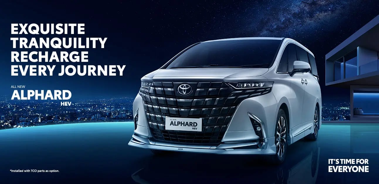 All new Alphard Hybrid