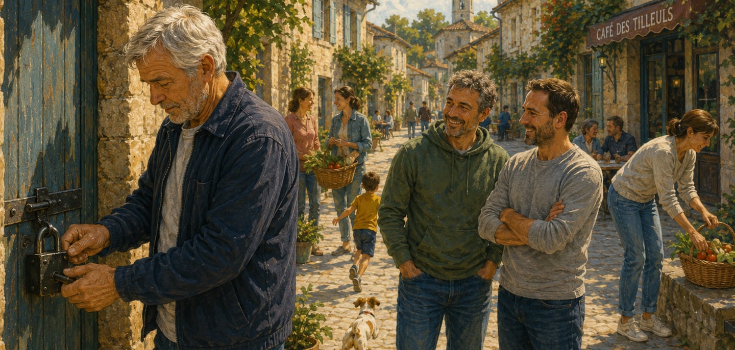 Le vieux cadenas. Une fable et une histoire courte à lire aux petits comme aux grands