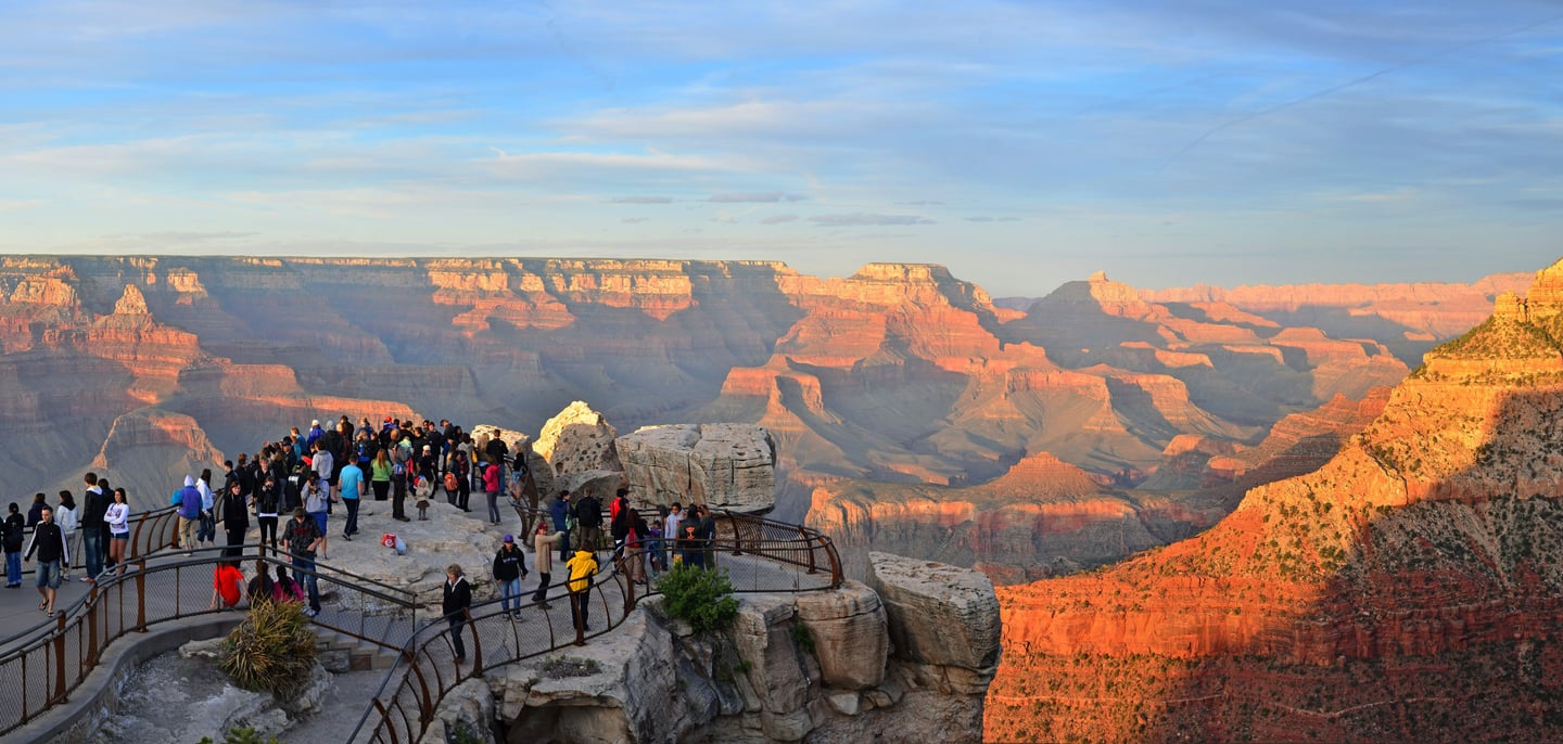 Grand Canyon Mather Point Sunset
