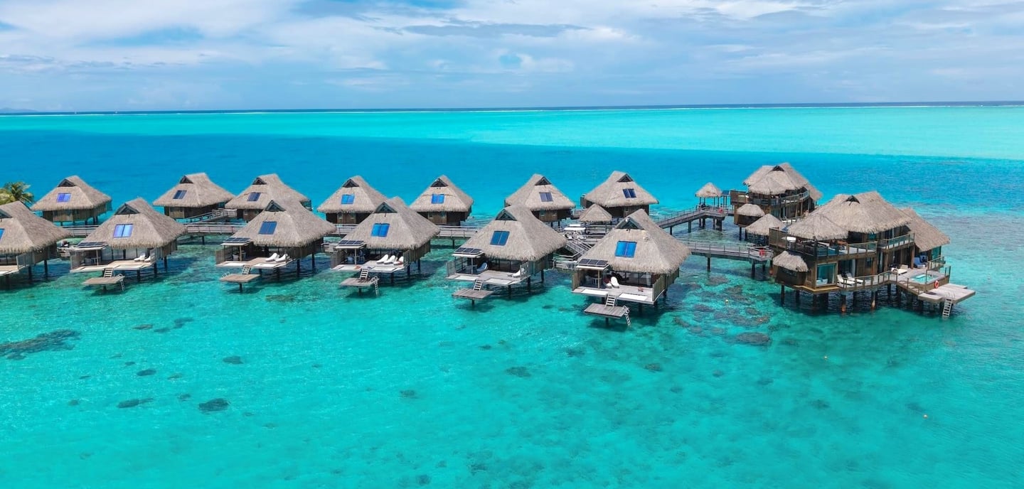 Conrad Resort Bora Bora overwater villas