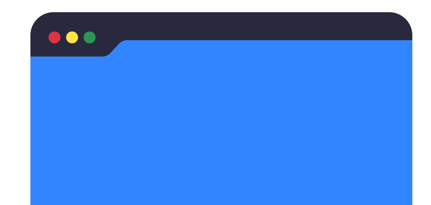 carré bleu qui sert d'interface de téléphone